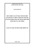 Luận văn Thạc sĩ Công nghệ thông tin: Phát triển các kỹ thuật tìm bất biến (invariants) và biến (variants) cho việc sử dụng hoare logic để chứng minh tính đúng đắn của chu trình