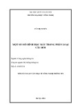 Tóm tắt Luận văn Thạc sĩ Công nghệ thông tin: Một số mô hình học máy trong phân loại câu hỏi