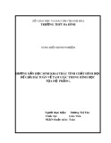 Sáng kiến kinh nghiệm: Hướng dẫn học sinh khai thác tính chất hình học để giải bài toán về tam giác trong hình học tọa độ phẳng