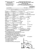 Đề thi thử THPT QG môn Hóa học năm 2018-2019 lần 1 - Sở GD&ĐT Ninh Bình - Mã đề 022