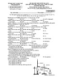Đề thi thử THPT QG môn Hóa học năm 2018-2019 lần 1 - Sở GD&ĐT Ninh Bình - Mã đề 014