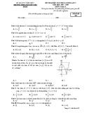 Đề thi KSCL môn Toán lớp 12 năm 2018-2019 lần 3 - THPT Nguyễn Viết Xuân - Mã đề 303