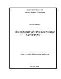 Luận văn Thạc sĩ Công nghệ thông tin:  Suy diễn trên mô hình bản thể học và ứng dụng