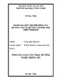 Tóm tắt Luận văn Thạc sĩ Công nghệ thông tin: Đánh giá mức độ phổ biến của quảng cáo và quảng cáo độc hại trên website