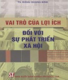 Phát triển xã hội và vai trò của lợi ích: Phần 1