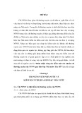 Tóm tắt Luận văn Thạc sỹ Ngân hàng: Hoàn thiện công tác kiểm soát các khoản chi thường xuyên của NSNN qua Kho bạc Nhà nước Tây Hồ