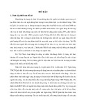 Tóm tắt Luận văn Thạc sĩ Ngân hàng: Phát triển hoạt động tín dụng cá nhân tại Ngân hàng Thương mại cổ phần Quân đội – Chi nhánh Điện Biên Phủ