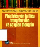 Giáo trình Phát triển vốn tài liệu trong thư viện và cơ quan thông tin: Phần 2