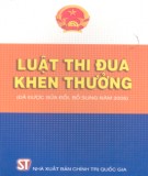 Luật thi đua khen thưởng (Đã được bổ sung, sửa đổi năm 2005): Phần 1