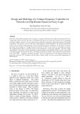 Design and modeling of a voltage frequency controller for network on chip routers based on fuzzy logic