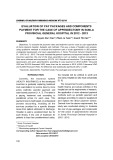 Evaluation of pay packages and components payment for the case of appendectomy in Sonla provincial General Hospital in 2012-2013