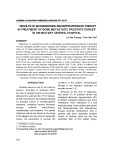 Results of antiandrogen and biphosphonate therapy in treatment of bone metastatic prostate cancer in 108 Military Central Hospital