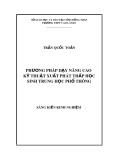 Sáng kiến kinh nghiệm: Phương pháp dạy nâng cao kỹ thuật xuất phát thấp học sinh trung học phổ thông