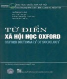 Xã hội học - Từ điển Oxford: Phần 2