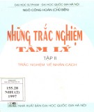 Tâm lý - Những trắc nghiệm về nhân cách (Tập II): Phần 2