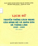 Đảng bộ và nhân dân xã Tượng Lĩnh và lịch sử truyền thống cách mạng (1930-1995): Phần 1