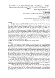 Phân tích đa dạng di truyền quần thể lan lưỡi ngựa lá thuôn [Rhomboda lanceolata (Lindl) Ormd] ở Lâm Đồng bằng chỉ thị phân tử RAPD