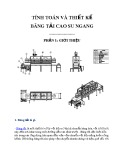 Tính toán và thiết kế băng tải cao su ngang