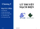 Bài giảng Lý thuyết mạch điện: Chương 5 - Trịnh Lê Huy