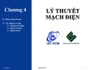 Bài giảng Lý thuyết mạch điện: Chương 4 - Trịnh Lê Huy