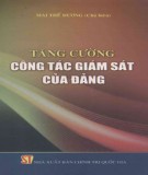 Tăng cường hoạt động công tác giám sát của Đảng: Phần 1