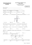 Đề thi thử THPT Quốc gia môn Toán năm 2019 có đáp án - Trường THPT chuyên Thái Bình (Lần 4)