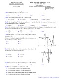 Đề thi thử THPT Quốc gia môn Toán năm 2019 có đáp án - Trường THPT Kim Liên (Lần 1)