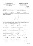 Đề KSCL ôn thi THPT Quốc gia môn Toán năm 2019 có đáp án - Trường THPT chuyên Vĩnh Phúc (Lần 1)