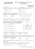 Đề thi thử THPT Quốc gia môn Toán năm 2019 có đáp án - Trường THPT chuyên ĐHSP Hà Nội (Lần 3)