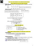 Công thức môn Sinh học lớp 12