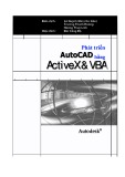 Activex và VBA trong việc phát triển AutoCAD