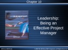 Lecture Modern project management: Chapter 9 - Norman R. Howes
