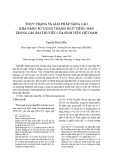 Thực trạng và giải pháp nâng cao khả năng sử dụng thành ngữ tiếng Hán trong các bài thi viết của sinh viên Việt Nam