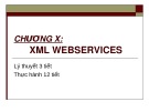 Bài giảng Lập trình ứng dụng Web - Chương 10: XML Webservices