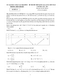 Đề thi thử THPT QG môn Toán năm 2019 lần 2 - THPT chuyên Thái Bình