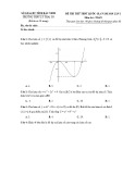Đề thi thử THPT QG môn Toán năm 2019 - THPT Lý Thái Tổ - Bắc Ninh