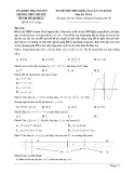 Đề thi thử THPT QG môn Toán năm 2019 - THPT Chuyên Thái Nguyên