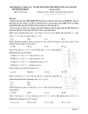 Đề thi thử THPT QG môn Toán năm 2019 - THPT Chuyên ĐH SPHN - Hà Nội