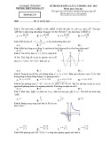 Đề thi thử THPT QG môn Toán năm 2019 - THPT Ngô Gia Tự - Vĩnh Phúc