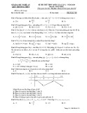 Đề thi thử THPT QG môn Toán năm 2019 lần 2 - Sở GD&ĐT Nghệ An - Mã đề 110