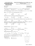 Đề thi thử THPT QG môn Toán năm 2019 - THPT Lý Thái Tổ - Mã đề 102