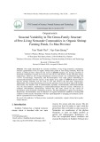 Seasonal variability in the genus family structure of free living nematode communities in organic shrimp farming ponds, Ca Mau province