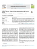 Thermal hydraulic analysis of core flow bypass in a typical research reactor