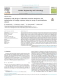 Simulation and design of individual neutron dosimeter and optimization of energy response using an array of semiconductor sensors