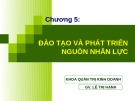 Bài giảng Quản trị nguồn nhân lực - Chương 5: Đào tạo phát triển nguồn nhân lực