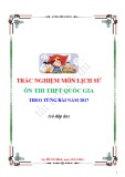 Trắc nghiệm môn Lịch sử ôn thi THPT quốc gia