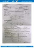 Đáp án THPT QG môn Toán năm 2019
