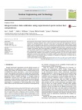 Integral nuclear data validation using experimental spent nuclear fuel compositions