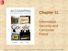 Lecture Accounting information systems: Chapter 11 - Richardson, Chang, Smith