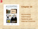 Lecture Accounting information systems: Chapter 10 - Richardson, Chang, Smith